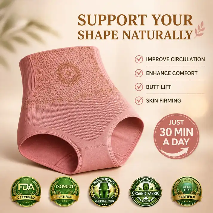 4-in-1 Shaping and Fat-Burning Microfiber Shorts