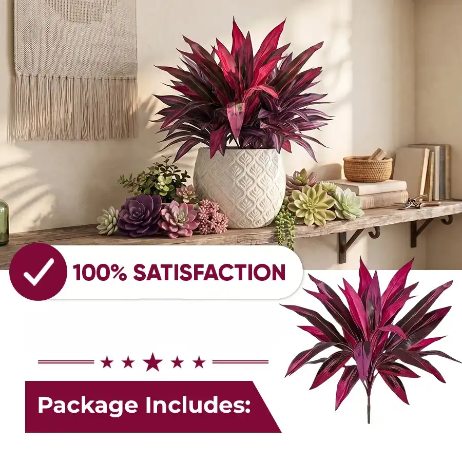 🔥Last Day 50% OFF🔥2Pcs Artificial Dragon's Blood Tree Plants