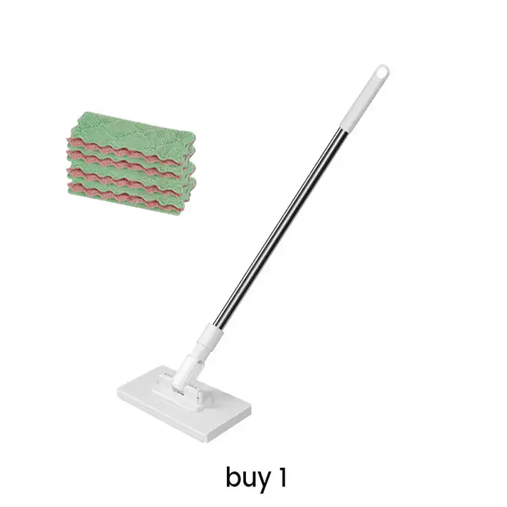 💦Last Day Sales 50% OFF🧹Disposable Dust Mop with 4 Reusable Cloths