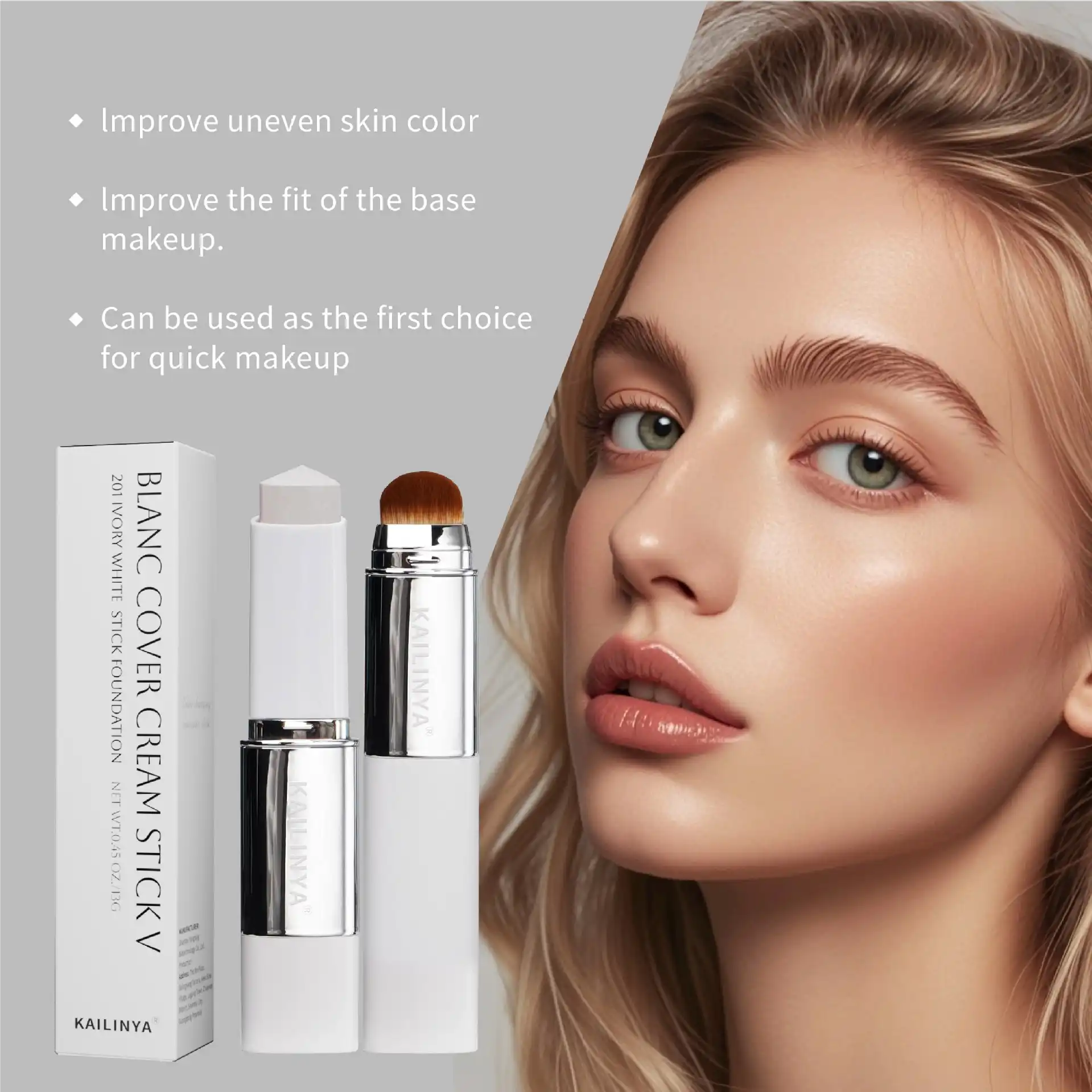 Korean Color-Changing Foundation Stick